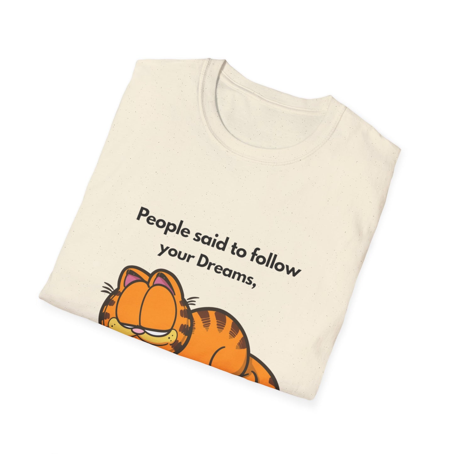 Garfield "Follow Your Dreams" Sleepy Cat T-Shirt