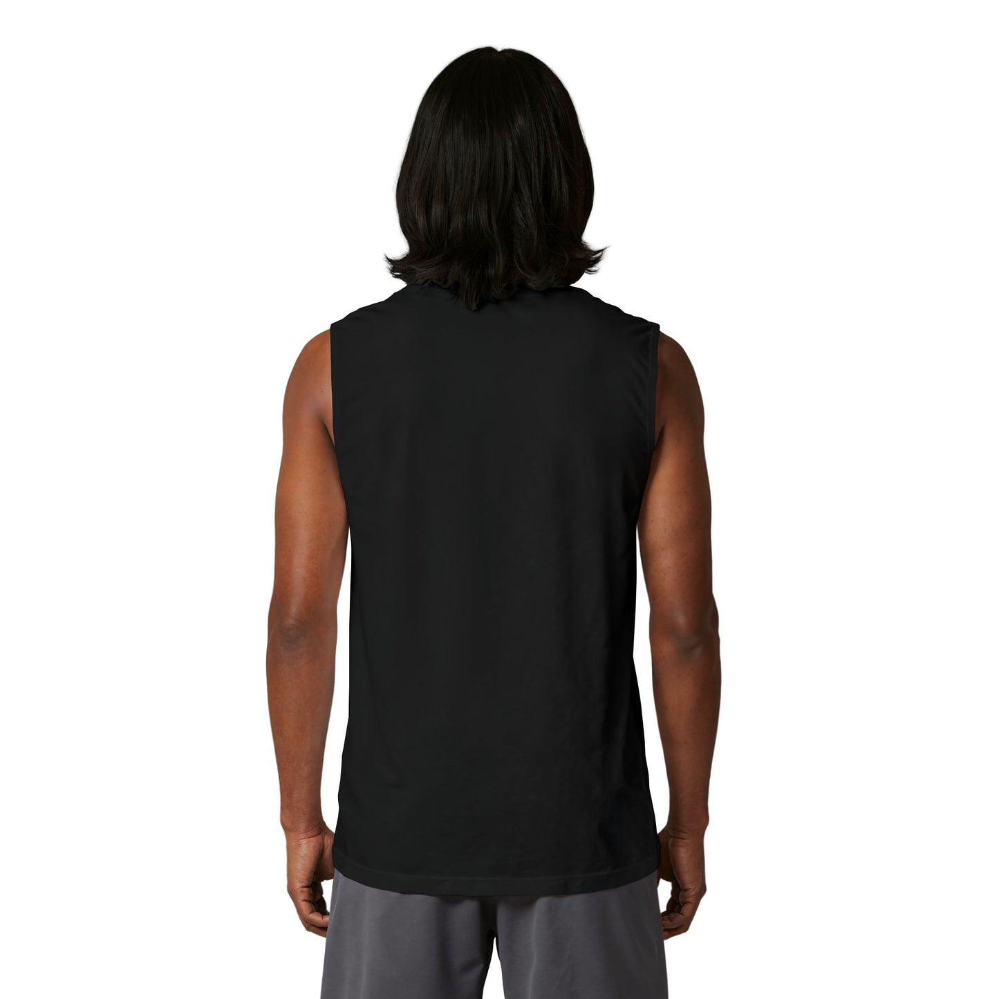 'Merica Peace Sign Muscle Tank - "Happy 4th of July" Patriotic Fireworks Tank Top