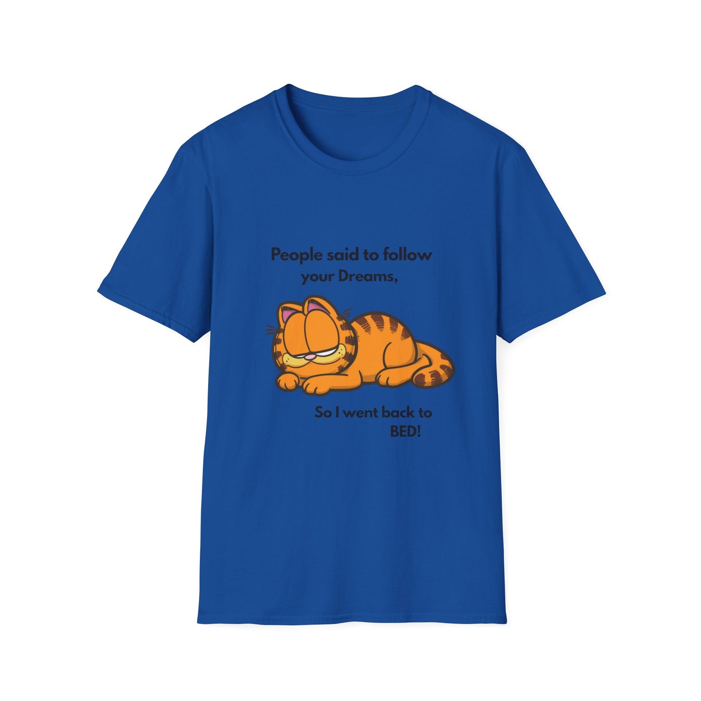 Garfield "Follow Your Dreams" Sleepy Cat T-Shirt