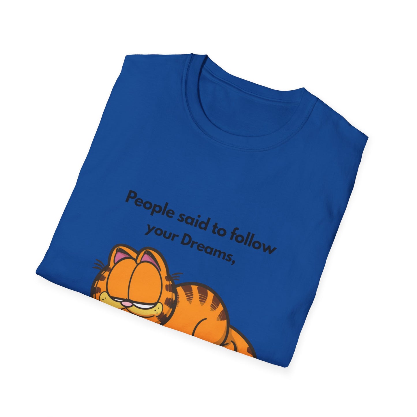 Garfield "Follow Your Dreams" Sleepy Cat T-Shirt