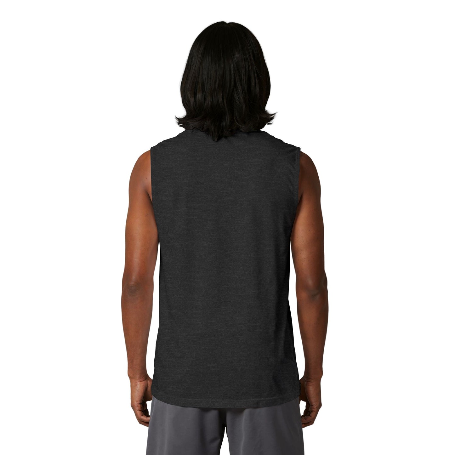 'Merica Peace Sign Muscle Tank - "Happy 4th of July" Patriotic Fireworks Tank Top