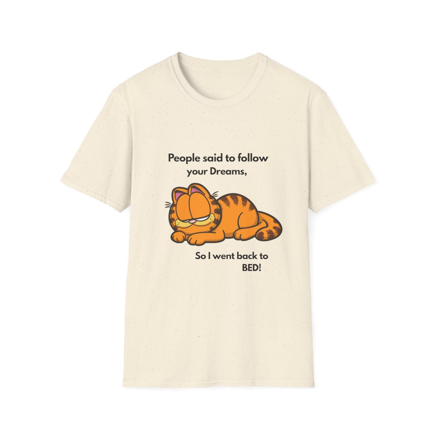 Garfield "Follow Your Dreams" Sleepy Cat T-Shirt