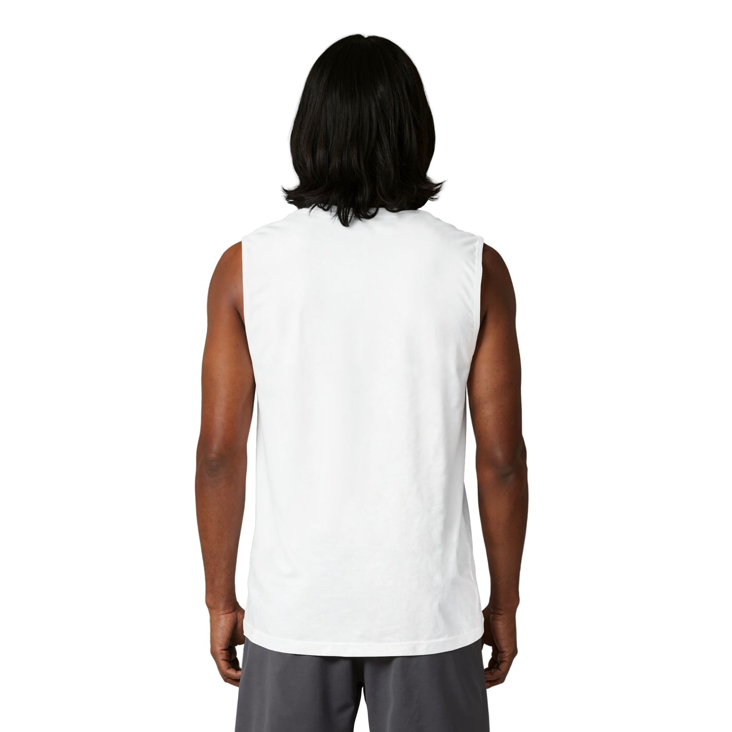 'Merica Peace Sign Muscle Tank - "Happy 4th of July" Patriotic Fireworks Tank Top